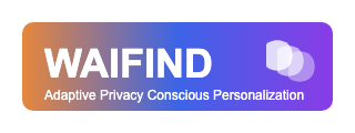 Waifind - Adaptive Privacy Conscious Personalization